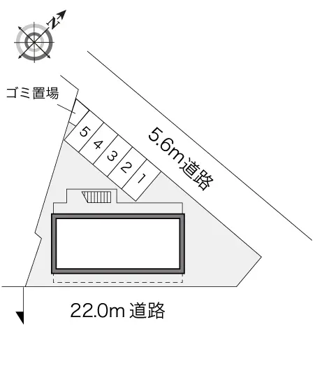 ★手数料０円★取手市中原町　月極駐車場（LP）